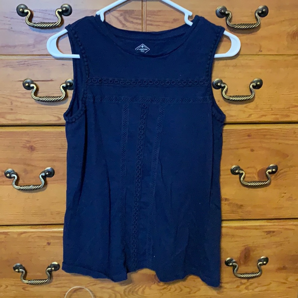 Navy Blue St John’s Bay Tank.